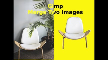 GIMP: Merge Two Images