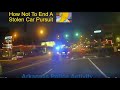 How NOT To Finish A Stolen Vehicle Pursuit| #Police #Dashcam