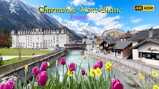 [France] ChamonixMontBlanc, crystal memory of Alps 4K HDR