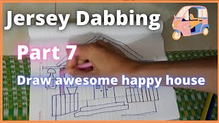 Draw awesome happy house