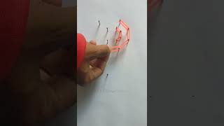 Jalte Diye 3D Art Letter P