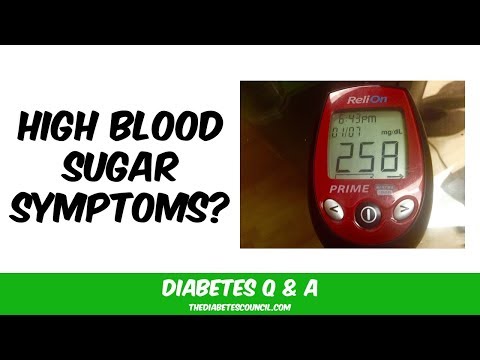 What Does High Blood Sugar Feel Like?