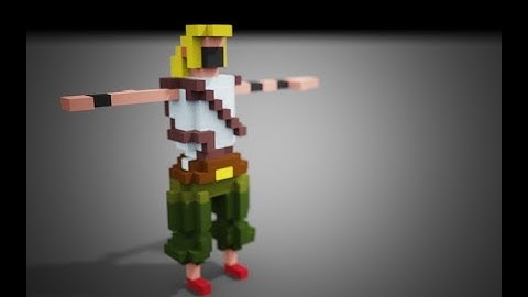 Voxel Character Animation with Mixamo and Magic Voxel