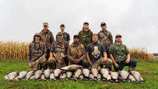 WE SHOT A BAND AND A 10 MAN LIMIT- 2021 Wisconsin Goose Hunting