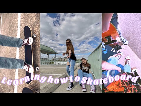 ვცდილობ ვისწავლო სკეიტბორდზე კატაობა