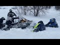 Поездка на снегоходах из Кемерово в п.Центральный 29.01.21 на снегоходах SKI-DOO, LYNX, POLARIS