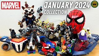 Unexpectedly Great: January 2024 LEGO® Marvel Super Heroes Collection! Spider-Man, Guardians, X-Men