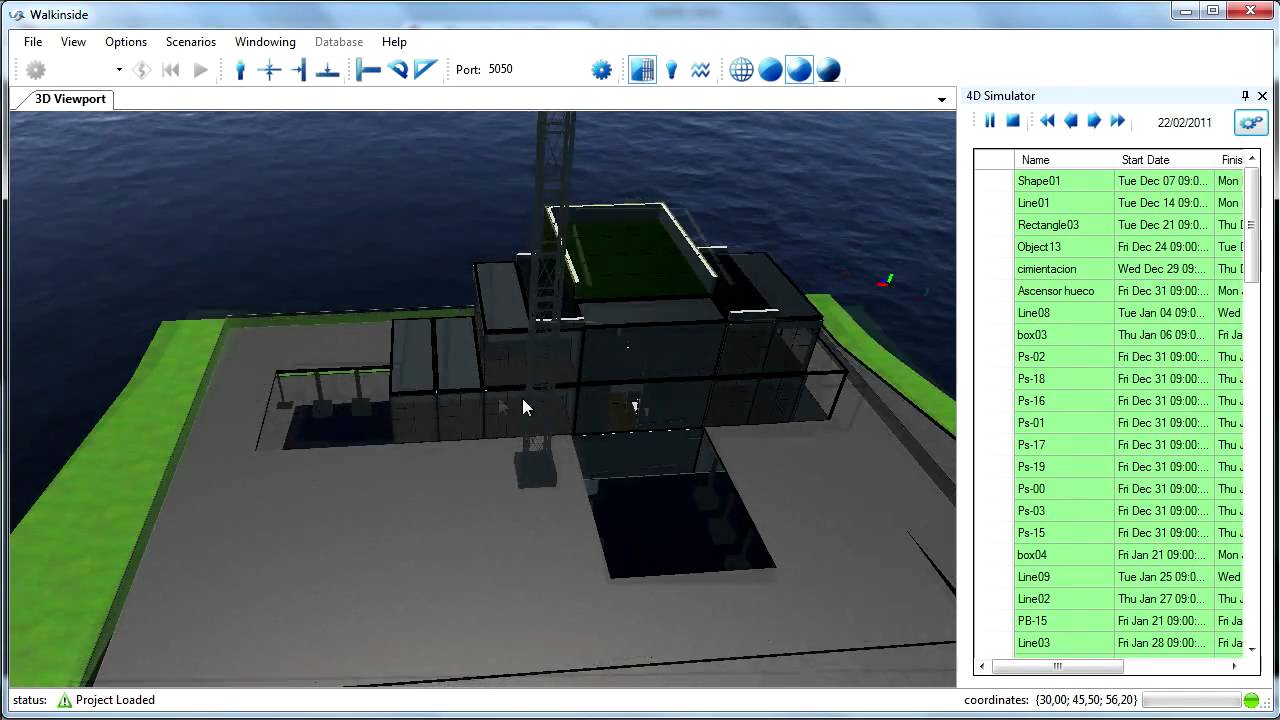 AgLa4D - 4D Construction Simulation