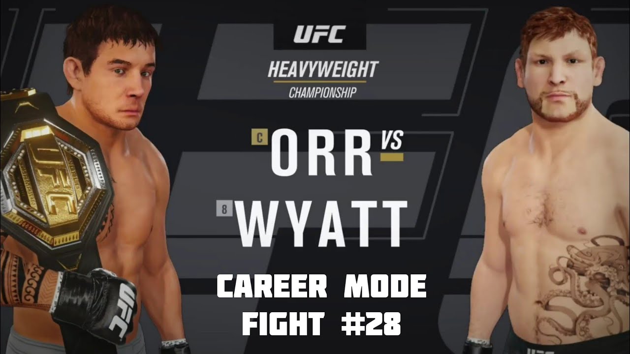 UFC 4 Heavyweight Career Mode | Fight #28 Vs. Rylan Wyatt