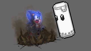 Jake The E2 Productions | Sonic Beats Up A Sandbag