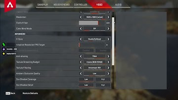 Aculite Apex Legends Settings, Keybinds & Setup