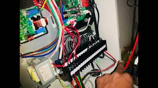 Voltas VRF AHU Kit wiring connection #voltas #hvactechnicalpoint #vrf #aircondition