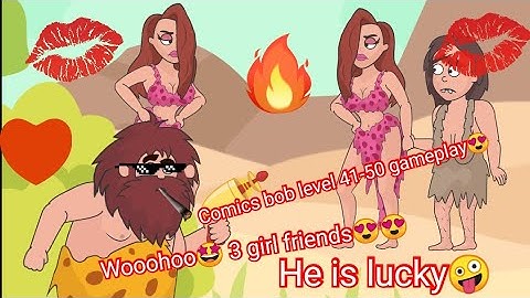 Comics Bob level 41-50 gameplay | This game is 🔥