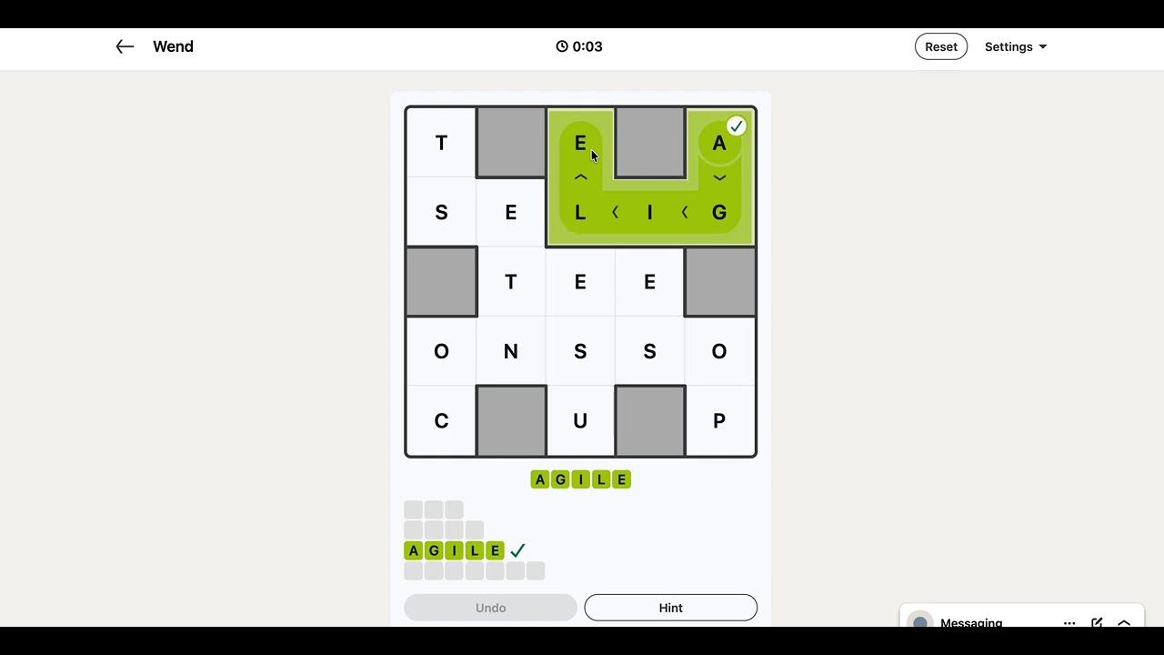 LinkedIn Wend Answer Today | 28 September 2026 - Puzzle #112