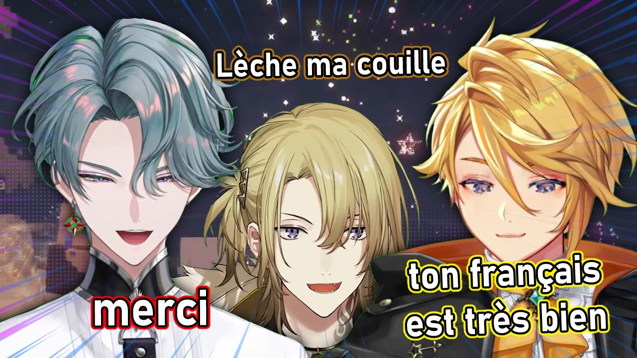 when Freo and Wilson spoke French, and then Zad came