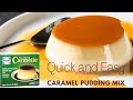 Caramel Dessert /Malayalam /Greens vanilla flavor with caramel topping/ Caramelle pudding mix