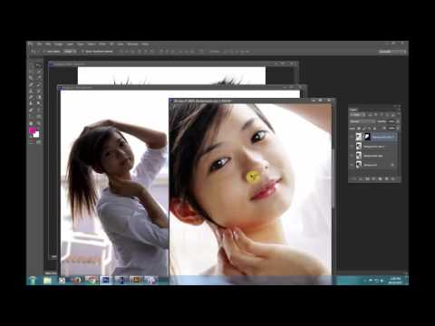 Video Học Photoshop: Chỉnh sáng da & trang điểm đơn giản. - YouTube