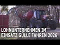 Gülle fahren 2026 | Düngung in der Landwirtschaft | Lohnunternehmen im Einsatz | Schuitemaker | Case