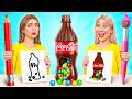 الذي يرسم من الأفضل أن تأخذ التحدي الجائزة | المأجورون الغذاء مضحك Super Hyper DO