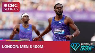 Personal best wins mens 400m race at London Diamond League meet #athletics