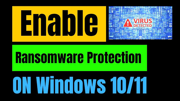 How to Enable Ransomware Protection in Windows 11 – Step by Step 🔒 | Protect Your PC Now!