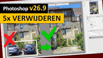 Photoshop | Nieuw in v26.9 | 5x Verwijderen (Dutch)