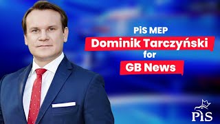 Dominik Tarczyński with Nigel Farage | GB News | Tusk liquidates Polish state media