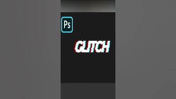 How To Make Glitch text in Photoshop || Awesome Glitch Effect in Photoshop #short || Muhammad Imad