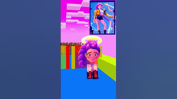 Rumi And Jinu Heaven and Hell Run Challenge MINECRAFT ANIMATION #minecraft #kpopdemonhunters