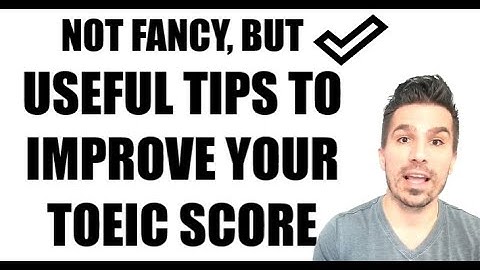 TIME TO IMPROVE YOUR TOEIC SCORE: TIPS TO ANSWER 2 TOEIC QUESTIONS #toeictips #toeic990 #toeic #esl