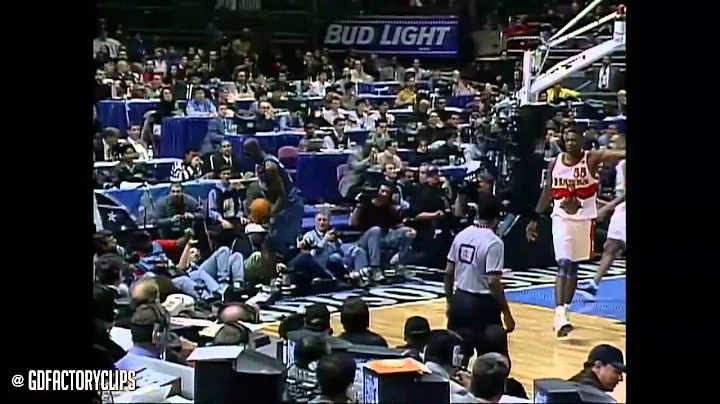 （1998 NBA全明星賽） 喬丹與柯比 對決  HD - 天天要聞