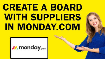 How To Create A Board With Suppliers In Monday.com | Easy Tutorial