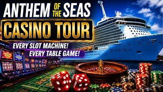 Anthem of the Seas CASINO TOUR 🎰 Every Slot Machine & Table Game! screenshot 3