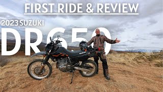2023 Suzuki DR650  First Ride & Review  Dealership To The Dirt