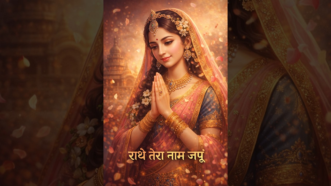 राधे तेरा नाम जपूं, तुझको मैं जान सकूं# radha song #radheshyam #radhakrishna #radheradhe