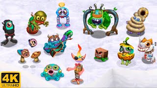 Spooktacle Junior - all Costumes (My Singing Monsters: Dawn of Fire) 4k