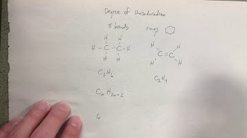 Calculating Degree of Unsaturation