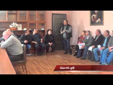 ,,ტომრებით გავმართოთ სარწყავი არხები?\" - დაპირისპირება ქარელში