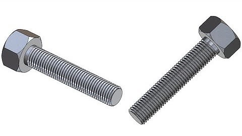making M10 bolt in solidworks