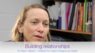 Building relationships with Aboriginal and Torres Strait Islander people