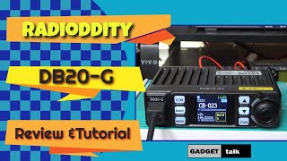 DB20-G GMRS Radio Review and Tutorial
