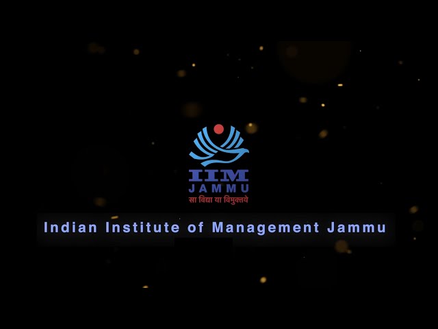Welcome to IIM Jammu