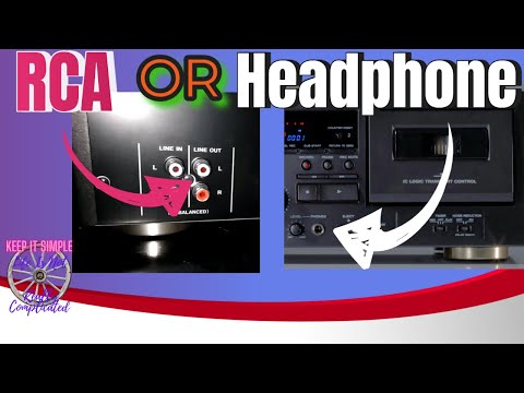 Video: Kann man Kopfhörer an Line-Out anschließen?