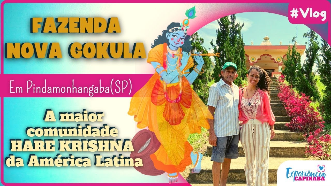 Fazenda Nova Gokulo ISKCON Brasil - Templo Hare Krishna