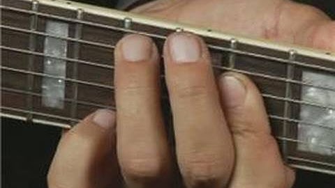 1st Inversion of Eb Major Guitar Chord on the Middle Bottom Strings : Guitar Chord Dictionary 22