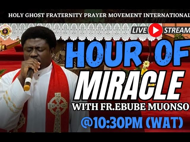 HOUR OF MIRACLE - SEEK GOD'S HELP WITH SUBMISSION || DAY 34 OF 90 DAYS PRAYER BULLET ||11TH MAY 2024 class=