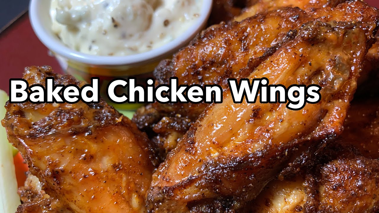Crispy Baked Chicken Wings YouTube
