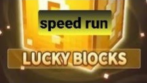 World record in luckyblock Skywars ||Blockmango Blocky mods #speed run