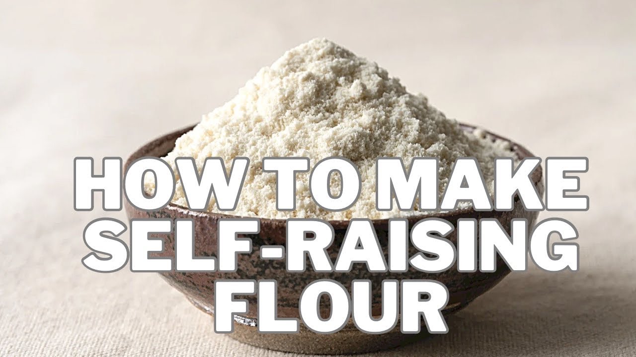 How to make Self-raising flour * Kaip pasigaminti miltus kepiniams