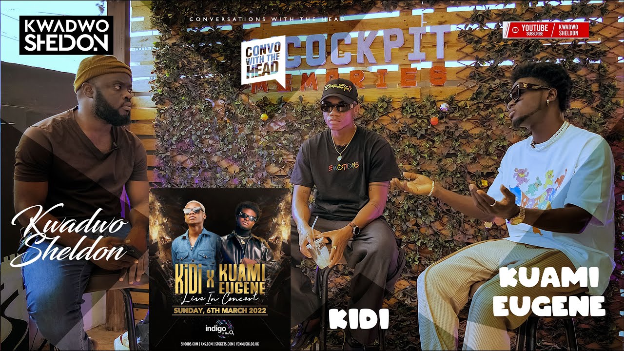 A Conversation With Kuami Eugene And Kidi On Their O2 Indigo Concert ...